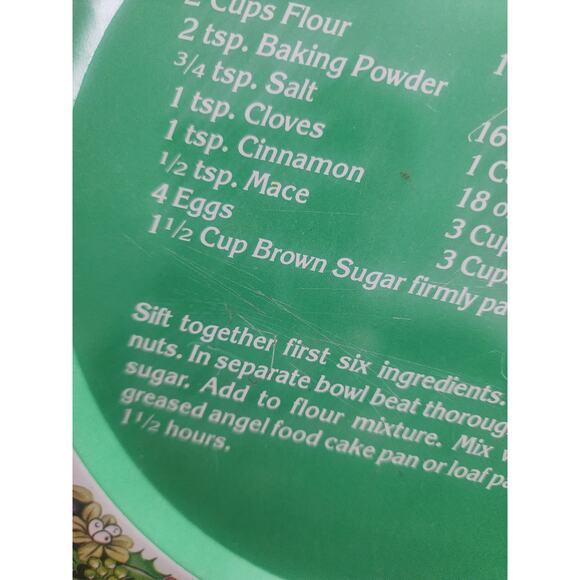 Vintage 1985 Set of 3 Tin Round Holiday Serving Trays House of Lloyd Hong Kong - Picture 3 of 6